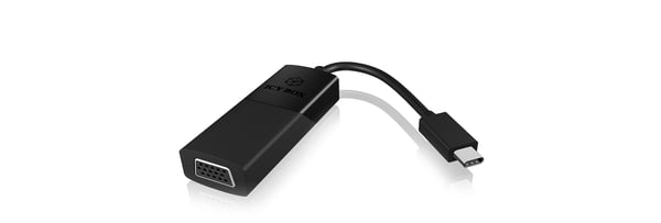 ICY BOX 60021 USB grafisk adapter 2048 x 1152 pixel Sort ICY BOX 60021 USB grafisk adapter 2048 x 1152 pixel Sort