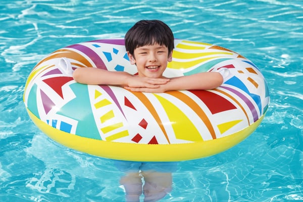 Bestway 36228 pool- och badmadrass Blandade färger Bild PVC Simring