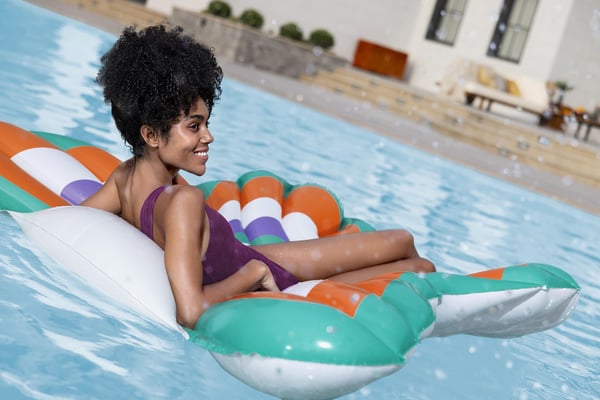 Bestway 43963 pool- och badmadrass Multifärg Mönstrad Polyvinylklorid (PVC)