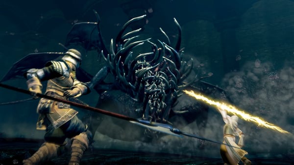 BANDAI NAMCO Entertainment Dark Souls: Remastered, PS4 Remastrad Tyska, Engelska, Spanska, Franska, Italienska, Ryska PlayStation 4