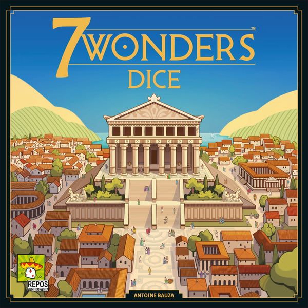 Asmodee 7 Wonders Dice 7 Wonders Dice Brætspil Strategi