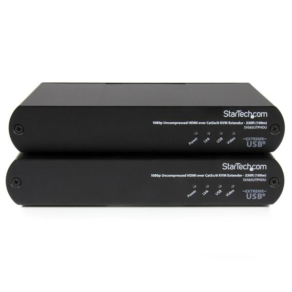 StarTech.com USB HDMI Cat5e / 6 KVM -konsolilaajennin pakkaamattomalla 1080p-videolla