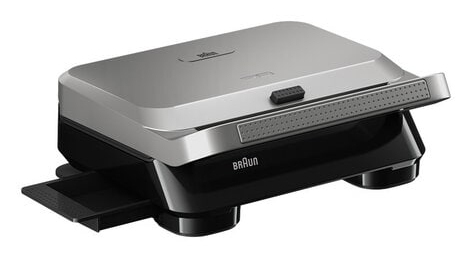 Braun SM5006 sandwichtoaster 800 W Sort, Sølv