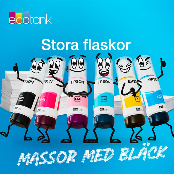 Epson 107 EcoTank ljus magenta, bläckflaska