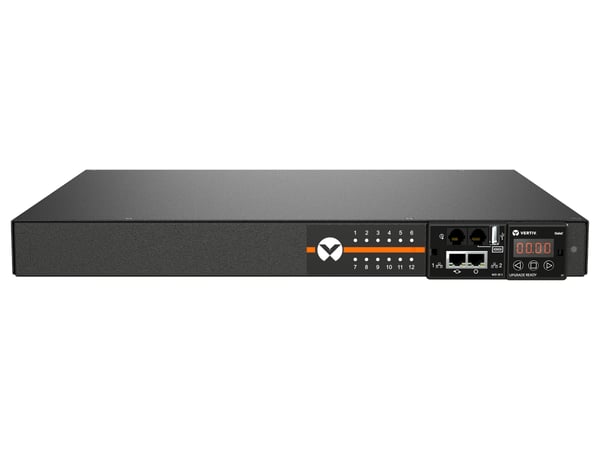 Vertiv Geist MUU3E1R5-12CF17-2C20A9H00-S tehonjakeluyksikkö 12 AC-pistorasia(a) 0U Musta