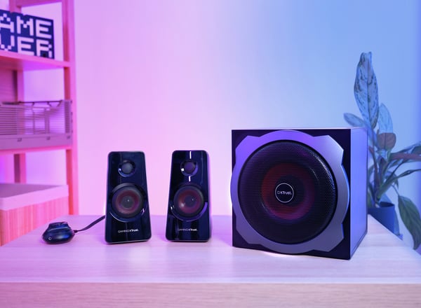 Trust GXT 38 2.1 kaiutinsetti 60 W Universaali Musta 2.1 kanavaa 15 W