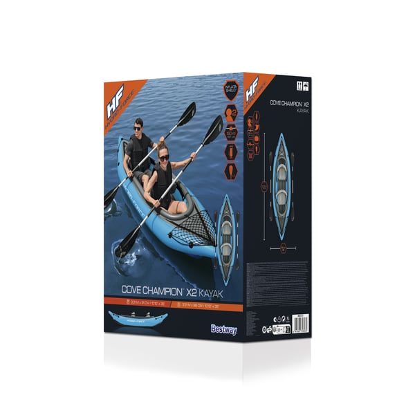 Bestway 65131 / 24 puhallettava vene 2 henkilö(t) Matka/virkistys