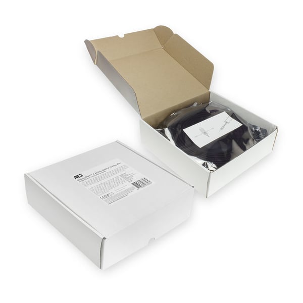 ACT AK4153 DisplayPort kabel 25 m Sort