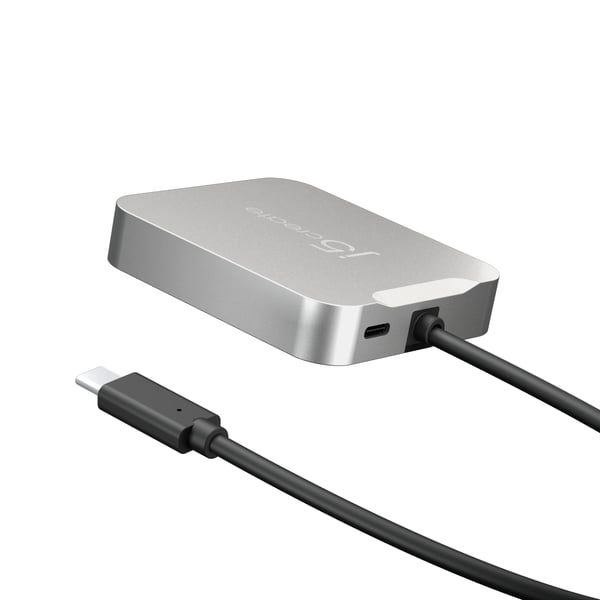 j5create JCD391-N 4K60 Elite USB-C® PD-adapter med flera portar