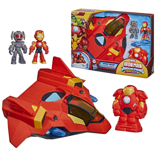 Marvel Iron Man Disney Jr.-serien Marvel's Iron Man and his Awesome Friends Giant-Sized Armor Iron Jet