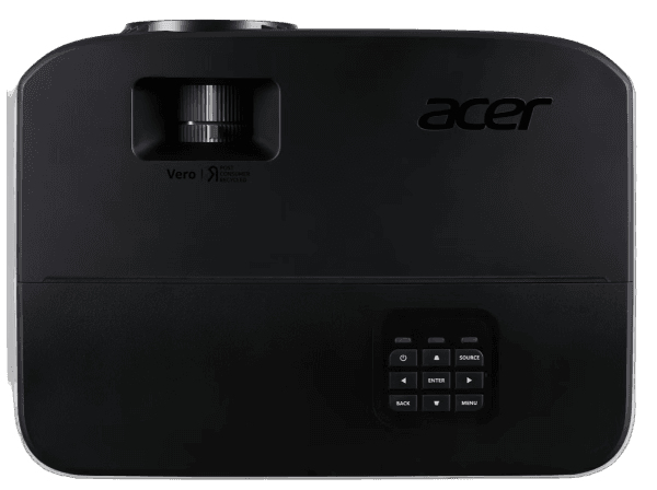 Acer PD2527i Ultrakort projektor med kort projiceringsafstand 2700 ANSI lumens DLP 1080p (1920x1080) 3D Sort