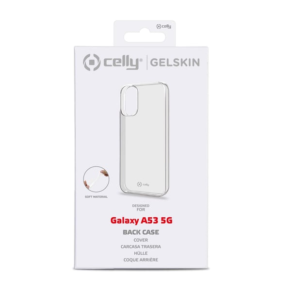Celly Gelskin matkapuhelimen suojakotelo 16,5 cm (6.5") Suojus Läpinäkyvä
