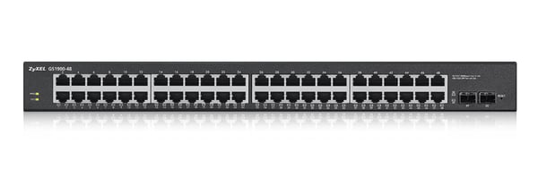 ZyXEL GS1900-48 - Switch - Smart - 48 x 10/100/1000 + 2 x Gigabit SFP