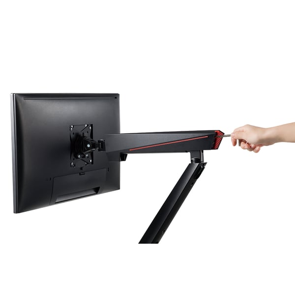 LogiLink BP0091 monitorin kiinnike ja jalusta 81,3 cm (32") Vastaanotto Musta, Punainen