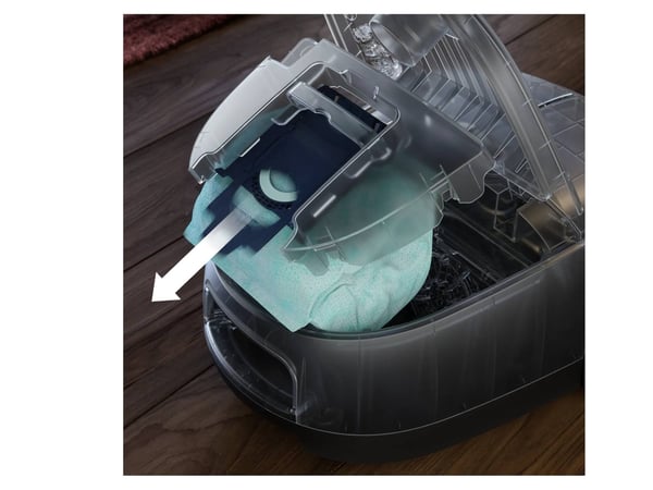 AEG AB61H6SW 3,5 L Sylinteripölynimuri Kuiva 850 W Pölypussi