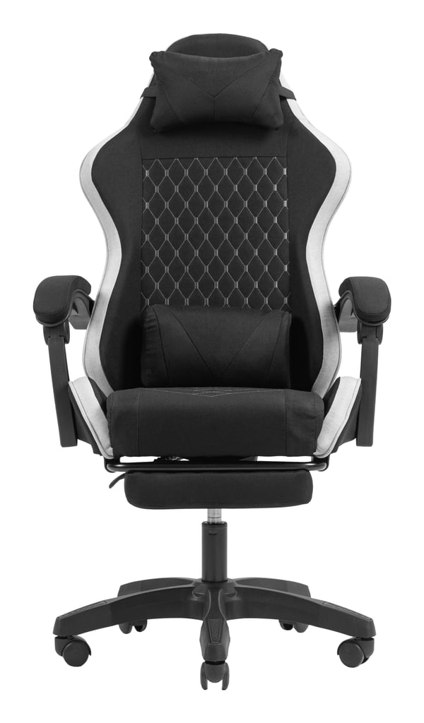 Mars Gaming MGC-X Fabric PC-spelsstol Stoppad sits Svart, Vit
