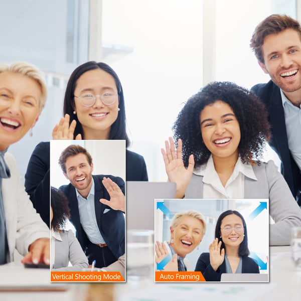 j5create 2K AI-drevet Webcam med Auto-Fokus
