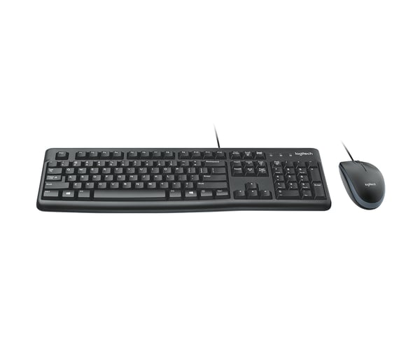 Logitech Desktop MK120 - Tangentbord- och mus-set