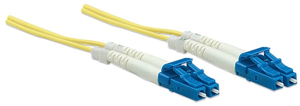 Intellinet 471893 InfiniBand och fiberoptisk kabel 3 m LC Gul