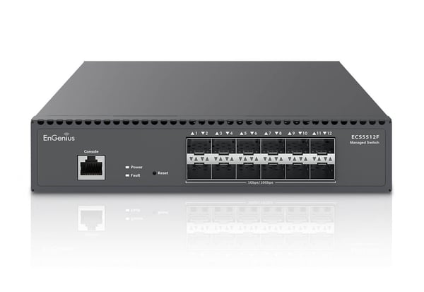 EnGenius ECS5512F netværksswitch Administreret L2+ Sort EnGenius ECS5512F netværksswitch Administreret L2+ Sort