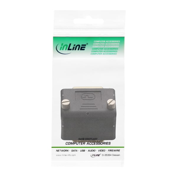 InLine 4043718181544 DVI-I 24+5 Musta