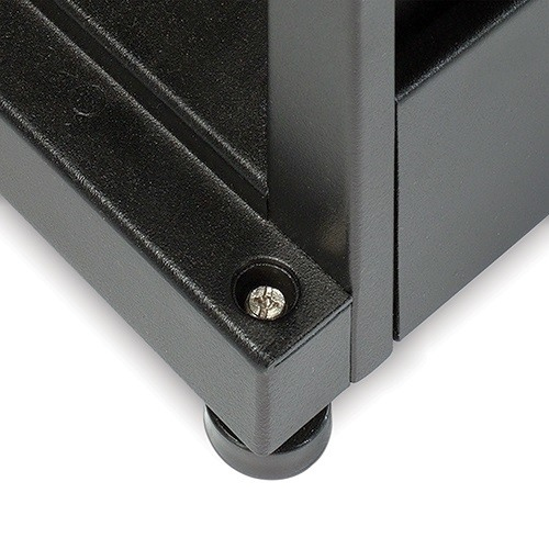 APC NetShelter SX 42U Fritstående reol Sort