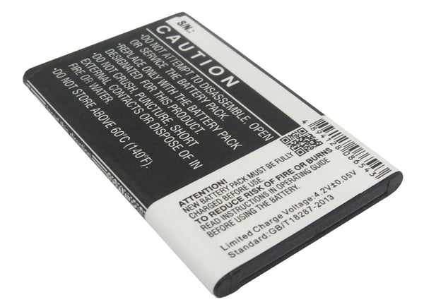 CoreParts MOBX-BAT-NK225XL reservedel til mobiltelefon Batteri Sort
