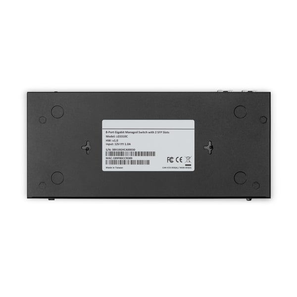 Linksys LGS310C Administreret L3 Gigabit Ethernet (10/100/1000) Sort, Blå