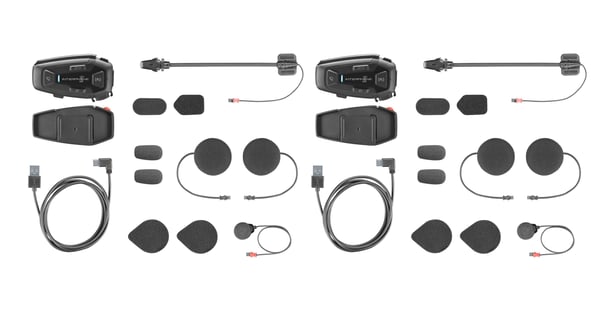 Interphone INTERPHOUCOM8RTP motorcykel samtaleanlæg 1600 m Sort