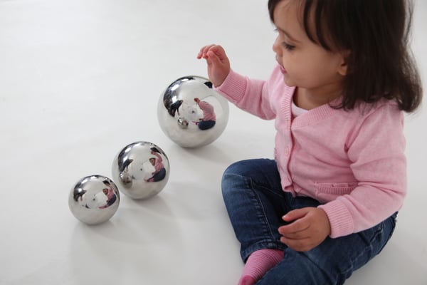 Tickit Sensory Reflective Silver Balls