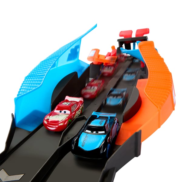 Disney Pixar Cars Disney og Pixar Biler Glow Racers Lysende racerløb på kryds og tværs-legesæt