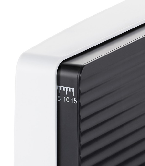 Unold 78860 veitsi/viipaloija Sähkö 100 W Musta, Valkoinen Muovi, Ruostumaton teräs