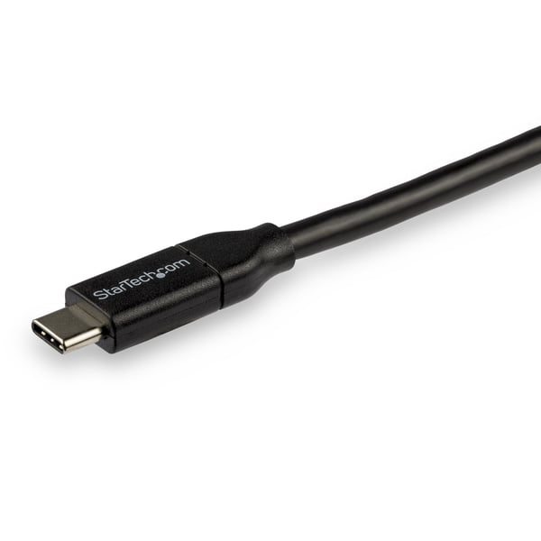 StarTech.com 3 m USB-C snabbladdningskabel, laddning och synkronisering, 100 W (5 A) PD, USB 2.0, USB-IF-certifierad - USB C-laddningssladd