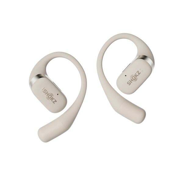 SHOKZ OpenFit Hörlurar Trådlös Öronkrok Samtal/musik/sport/vardag Bluetooth Vit
