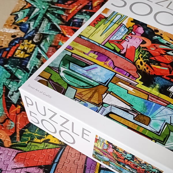 Tactic Puzzle Lovers Street Art of Graffiti 500 pcs puzzle