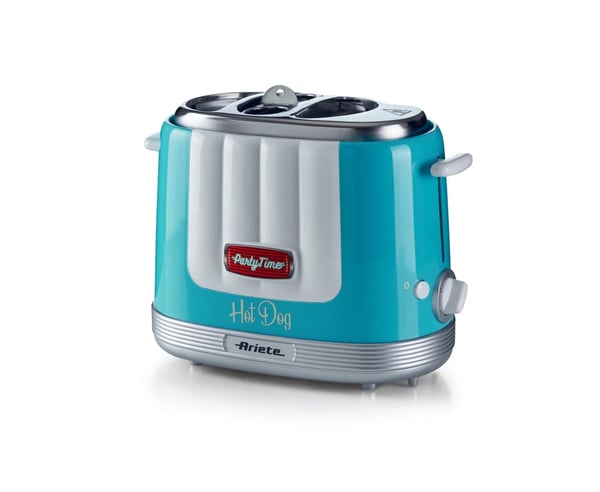 Ariete 0206/01 Varmkorvsmaskin grill 650 W Ljusblå