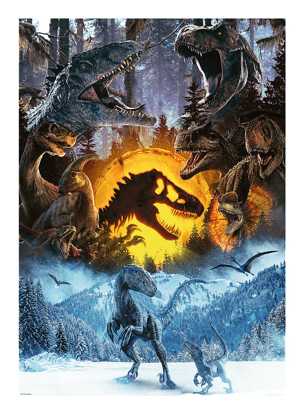 Trefl Jurassic Park 1000 Puslespil 1000 stk Fjernsyn/film