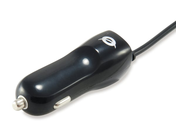 Conceptronic CUSBCARMICU2A oplader til mobil enhed Universel Sort, Hvid Cigartænder Automatisk