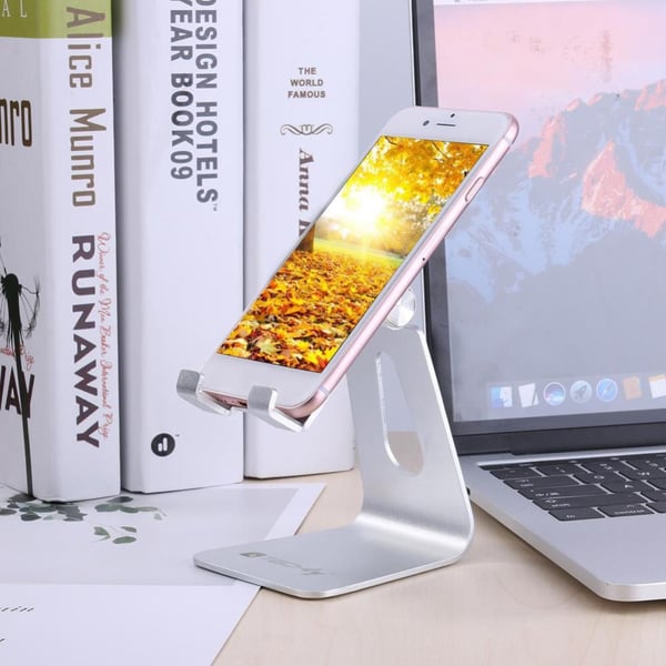 Techly I-SMART-STAND4 teline/pidike Passiiviteline Matkapuhelin/älypuhelin Hopea
