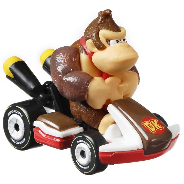Hot Wheels Mario Kart MarioKart Donkey Kong and Standard Kart