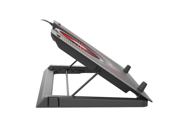 GENESIS Oxid 550 køling til laptop 43,9 cm (17.3") 2800 rpm Sort