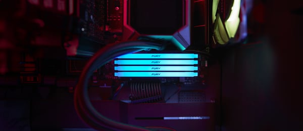 Kingston Technology FURY Beast RGB RAM-minnen 32 GB 1 x 32 GB DDR4 3200 MT/s 288-pin DIMM
