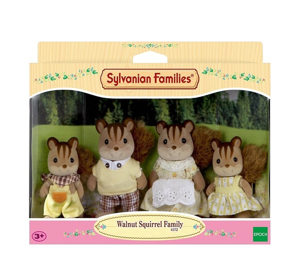 Sylvanian Families Familjen Ekorre