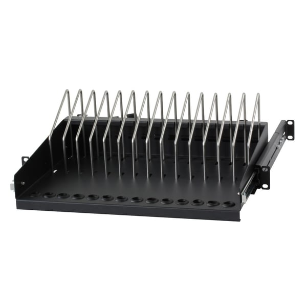 Techly I-CABINET-TRAY14BK tilbehør til rack Stativhylde