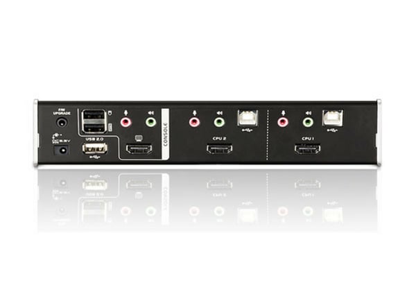ATEN USB HDMI/Audio KVMP™-switch med 2 portar