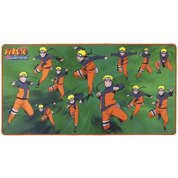 Konix Naruto KX MOUSEPAD XXL GREEN Spelmusmatta Multifärg