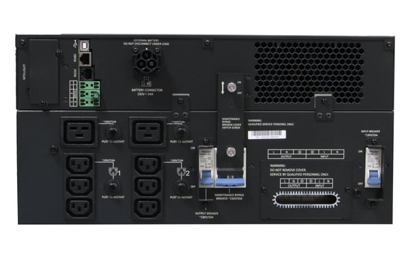 Vertiv Liebert GXT5-5000IRT5UXLN UPS-enhed Dobbeltkonvertering (online) 5 kVA 5000 W 8 AC stikkontakt(er)