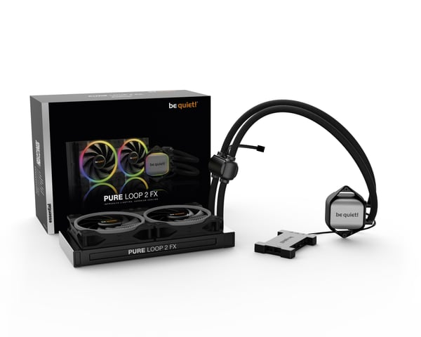 be quiet! Pure Loop 2 FX 240mm Processor Allt-i-ett vätskekylare 12 cm Svart 1 styck