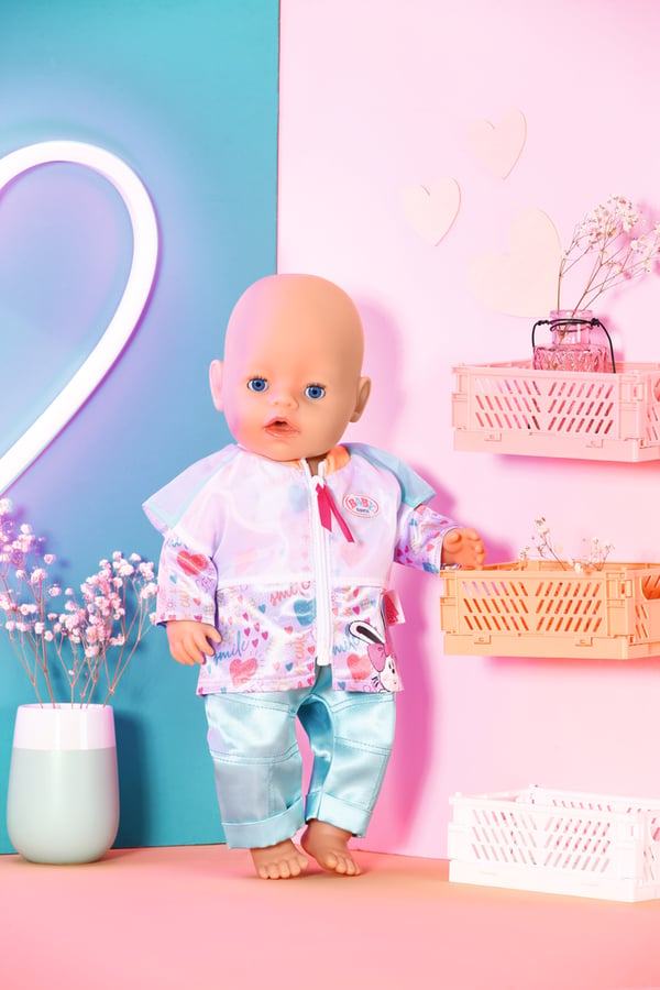 BABY born Casual Outfit Aqua Dockkläduppsättning