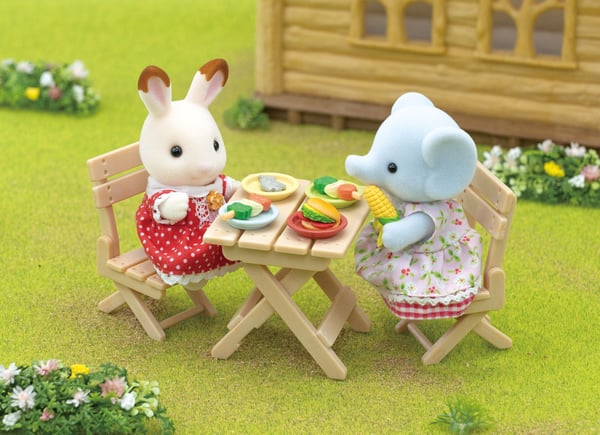 Sylvanian Families Picnic legesæt med figur